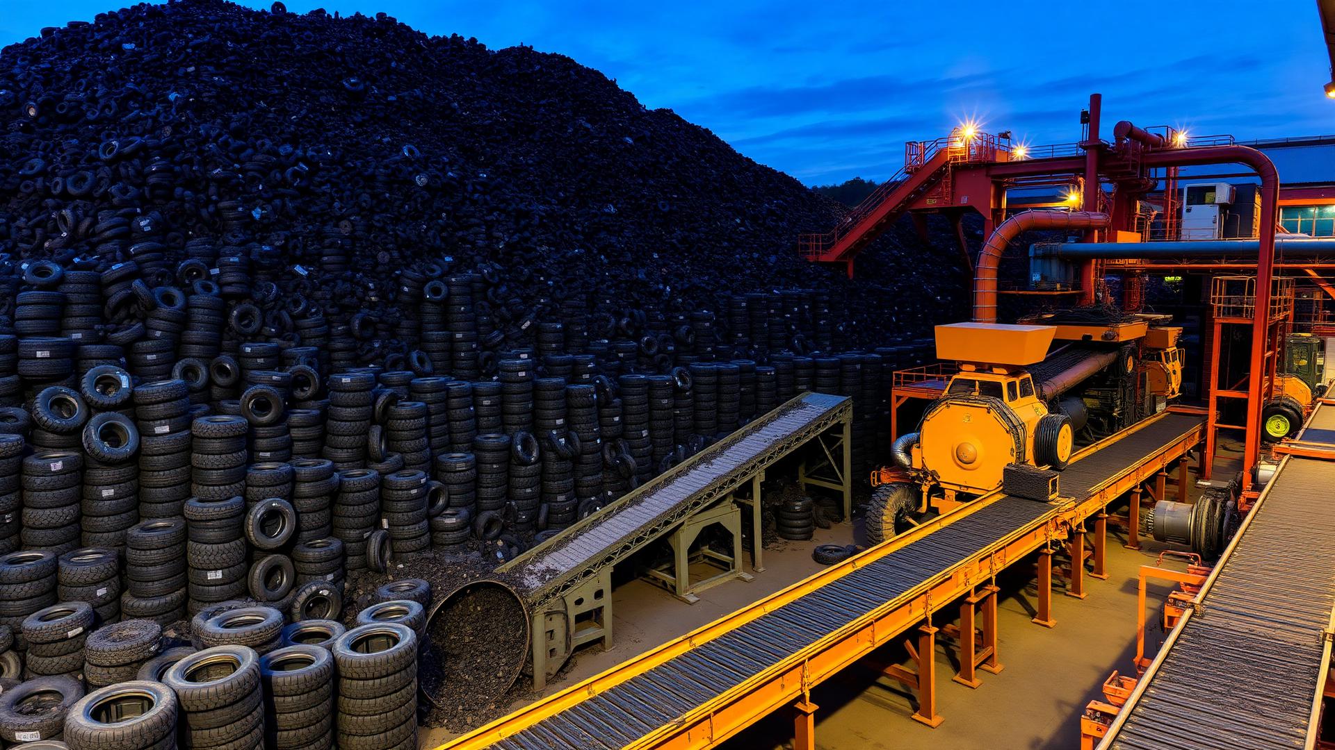 Tyre Recycling Plant